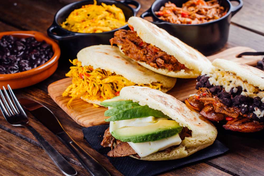 Desayuna los fines de semana con deliciosas Arepas